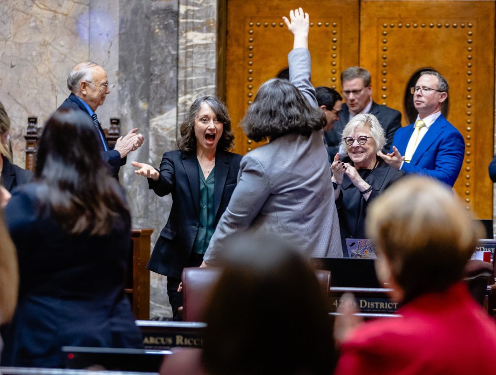 Sen. Bateman on Senate floor