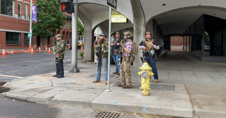 KHQ: Spokane elected leaders issue statement strongly opposing 'armed vigilantes' during Spokane protests
