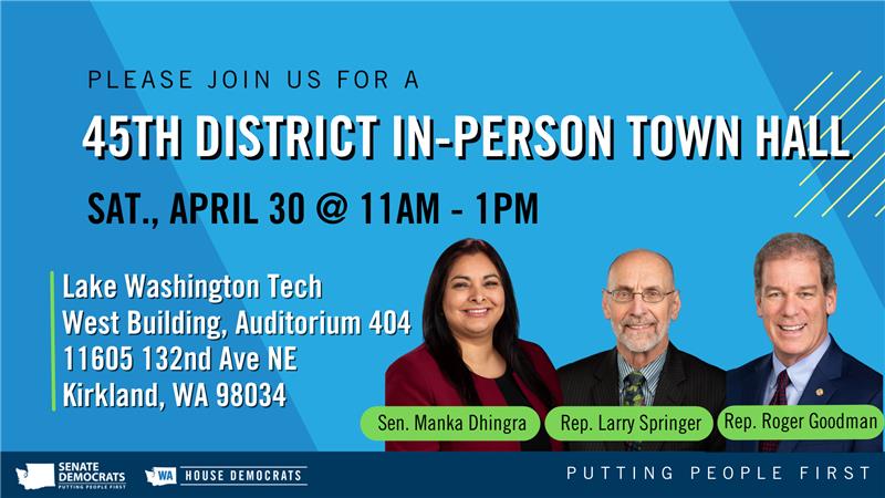 Join us for an in-person town hall