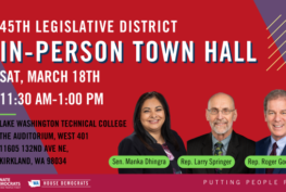 2023 45th LD in-person town hall graphic