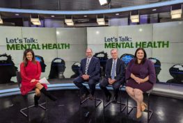 Sen. Manka Dhingra joins a FOX26 panel interview on mental health.