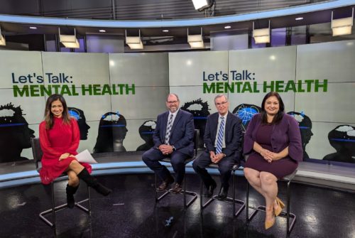 Sen. Manka Dhingra joins a FOX26 panel interview on mental health.