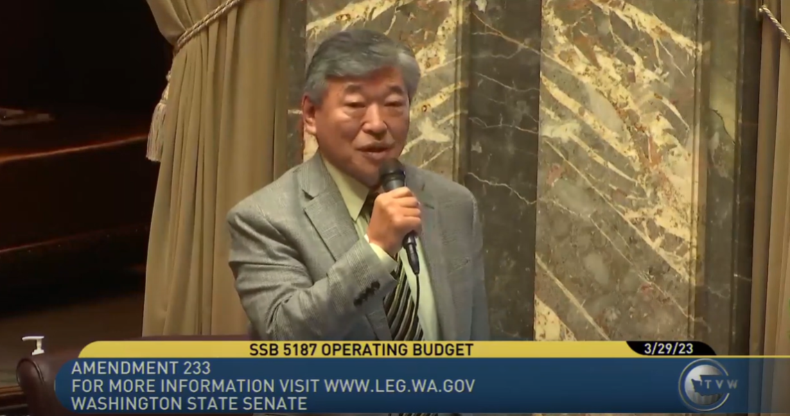 Sen. Hasegawa amends the 2023 state budget to help sell Washington goods in international markets