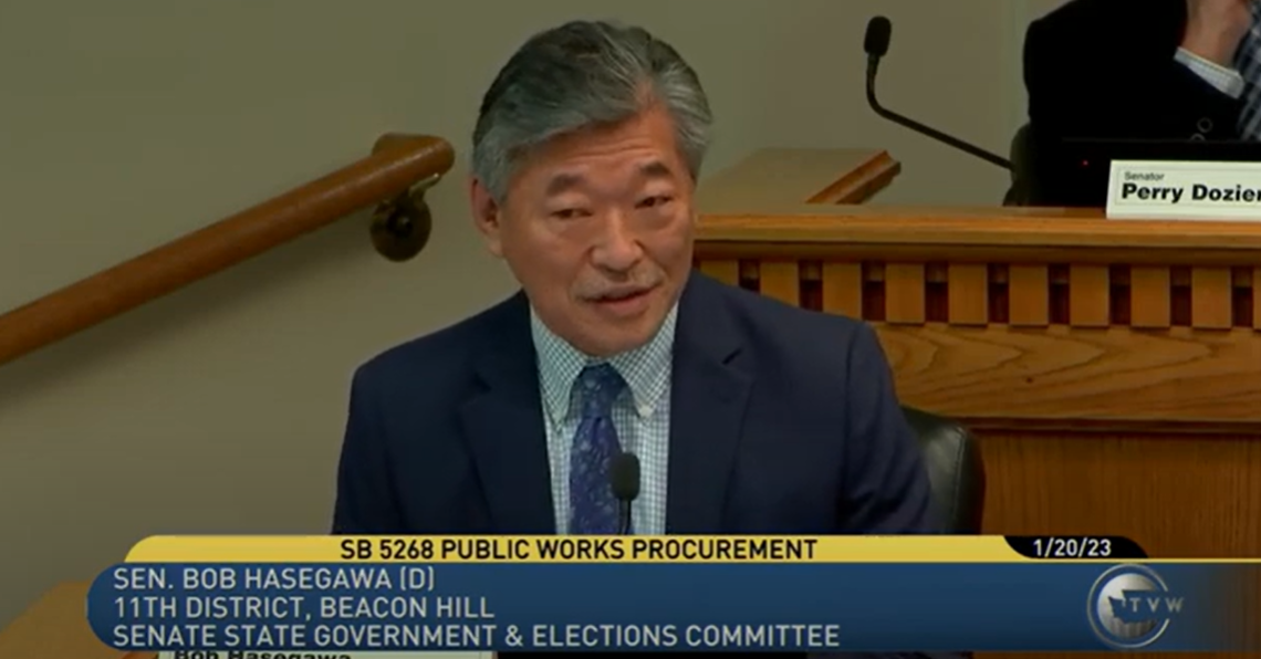 Hearing on Sen. Hasegawa's SB 5268