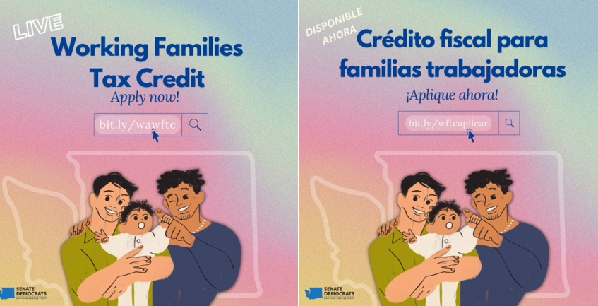 Working Families Tax Credit graphic