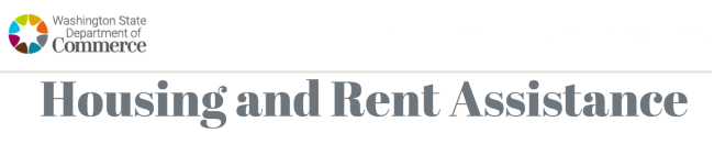 Washington State Department of Commerce: Housing and Rent Assistance