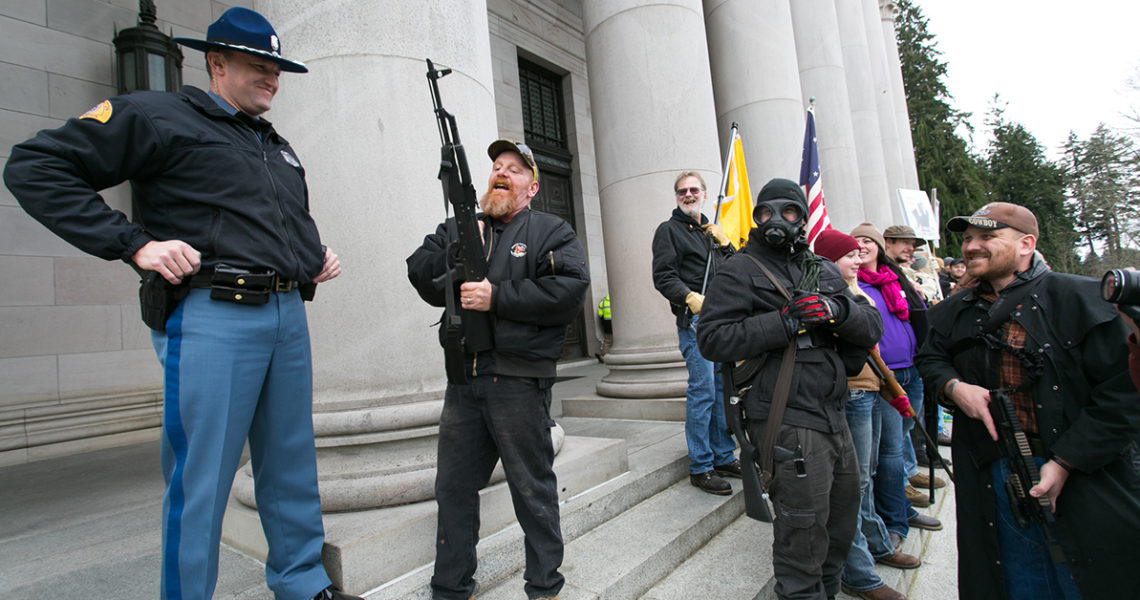 Seattle Times: Washington Senate approves ban of open carry of guns at protests statewide