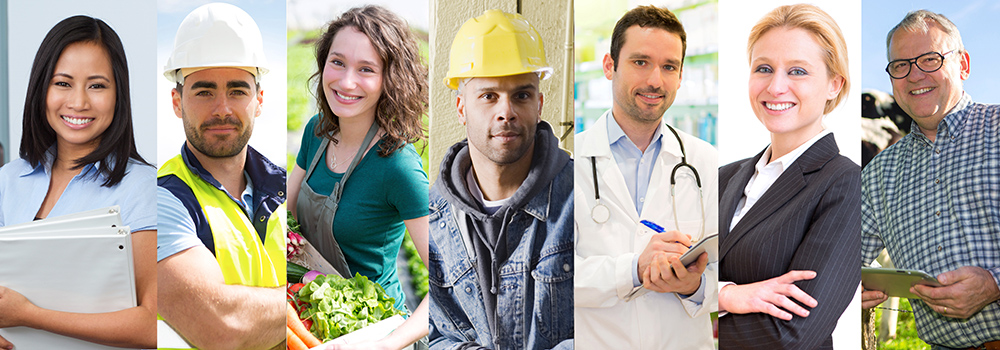 stock photos of workers