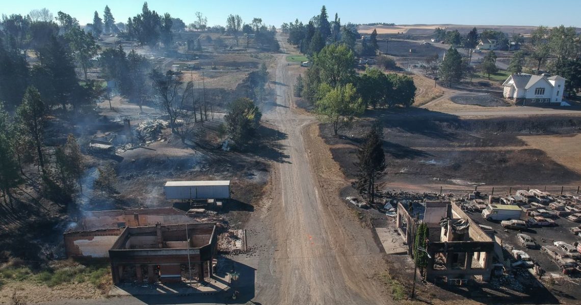 The Spokesman-Review: Bill to provide property tax relief for residents rebuilding after wildfires passes state Senate