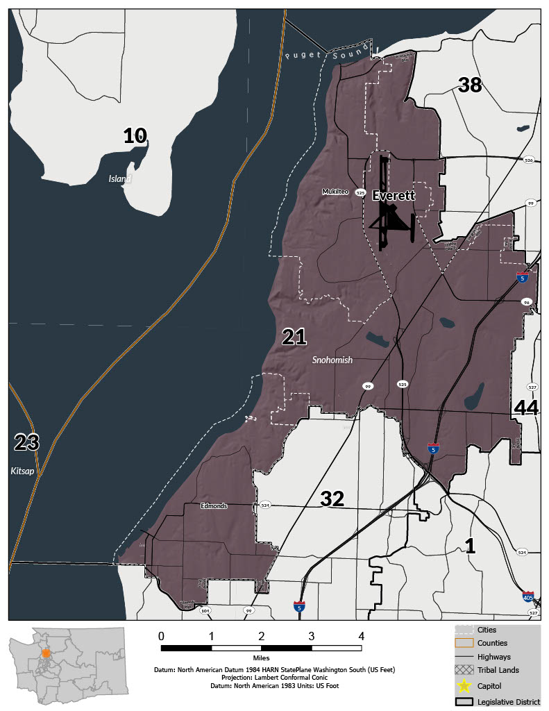 2022-Legislative District map