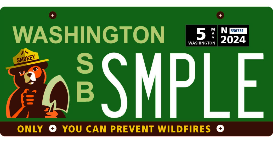 Nobles bill to create Smokey Bear license plate to support efforts to prevent human-caused wildfires in WA