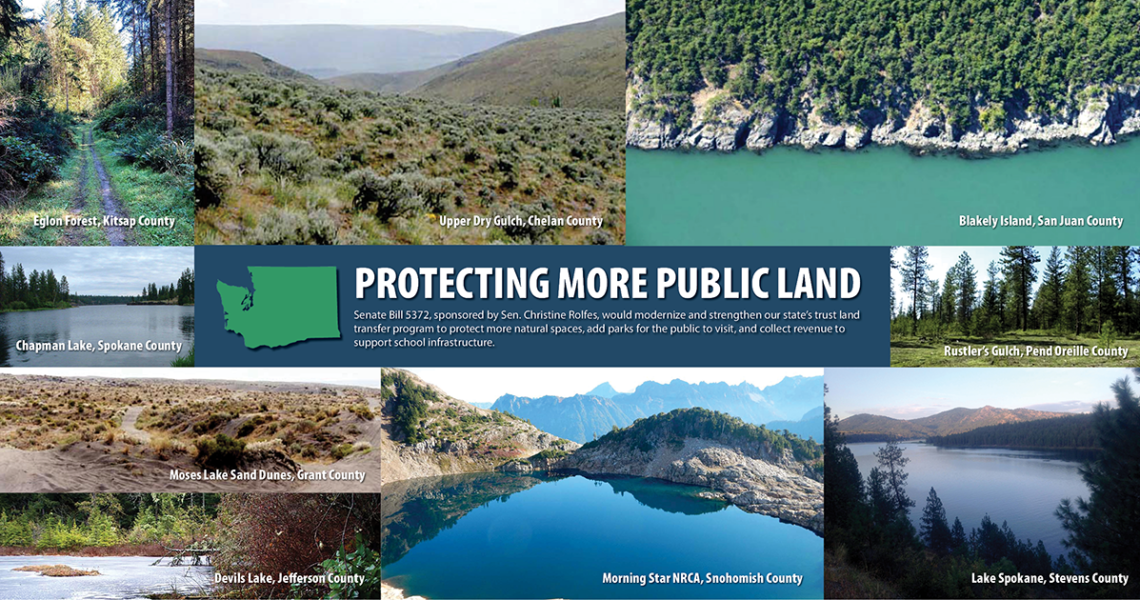 Rolfes bill to protect more state lands clears committee