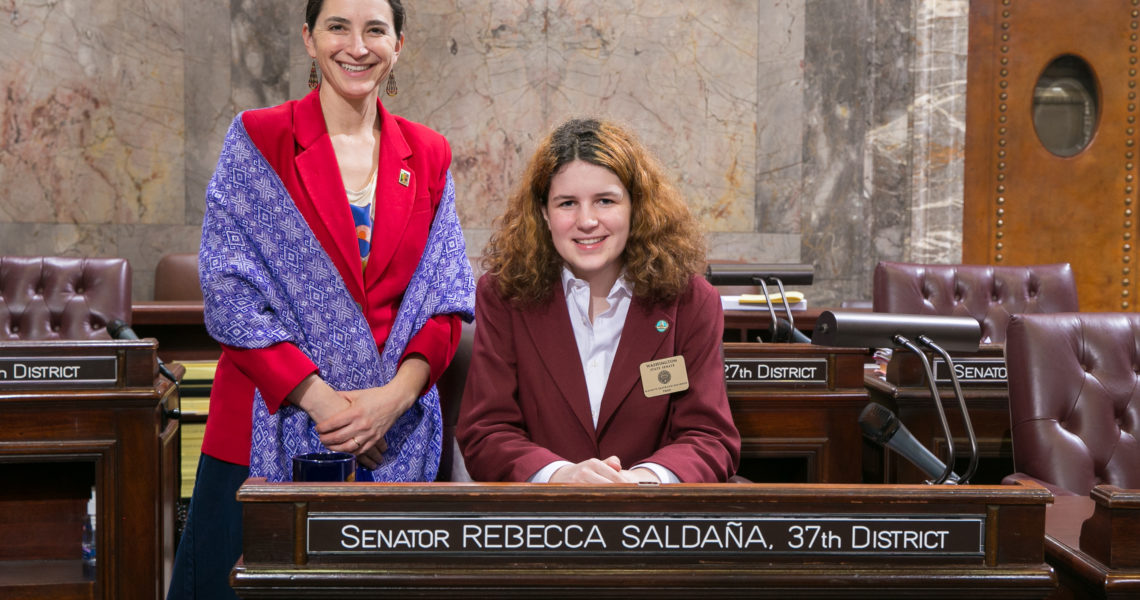 Roosevelt High School student serves as page in state Senate