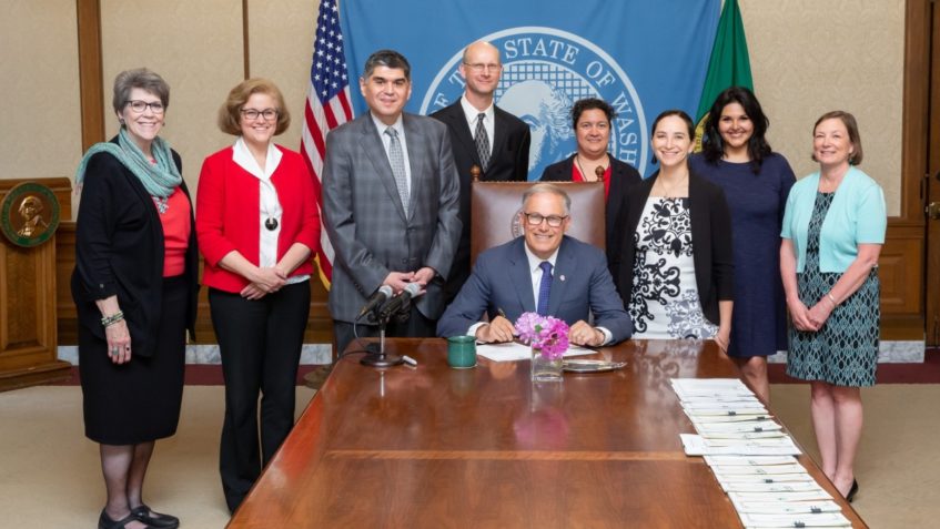 Governor Inslee signs SB 5550