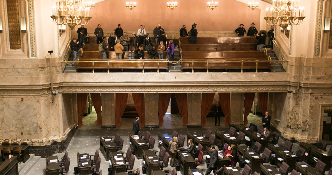 AP: State Senate approves open carry ban at Capitol in Olympia