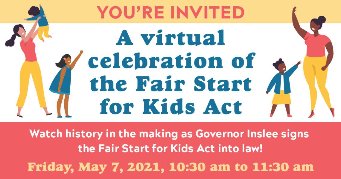 JOIN US FRIDAY! Fair Start for Kids Celebration