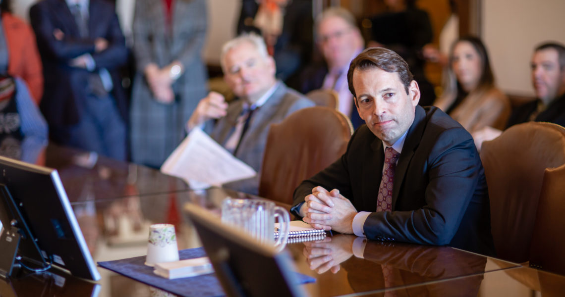 Senate Majority Leader Andy Billig calls on Rep. Walsh to apologize and "educate himself about the history of the Holocaust and Jim Crow laws"