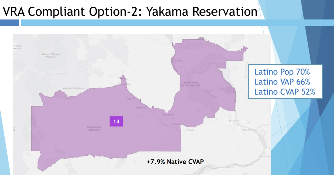 New definitive analysis by UCLA Voting Rights Expert: final Washington state legislative plan must include VRA-compliant district in the Yakima Valley 