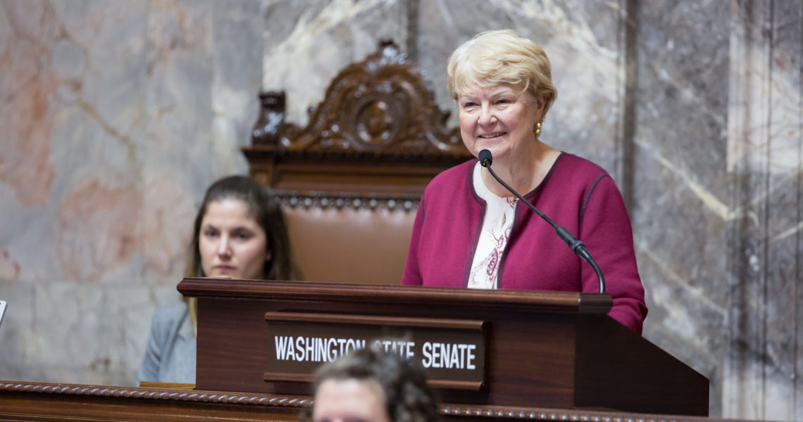 Senate President Pro Tempore to retire from WA State Legislature